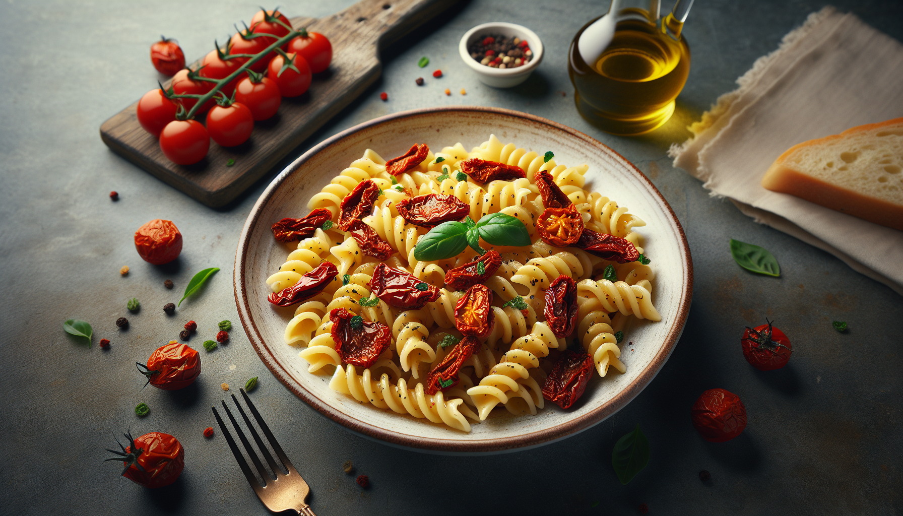 pasta con pomodori secchi